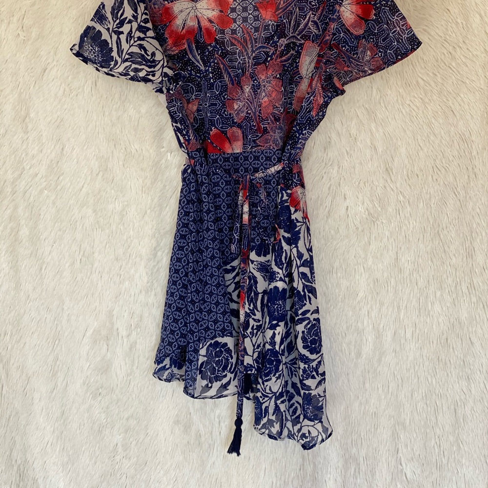 Jessica Simpson Maternity Floral Tunic Size L - Picture 7 of 10